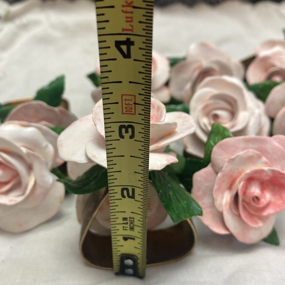 Elegant Pink Rose Napkin Rings- set of 12 - Picture 15 of 16